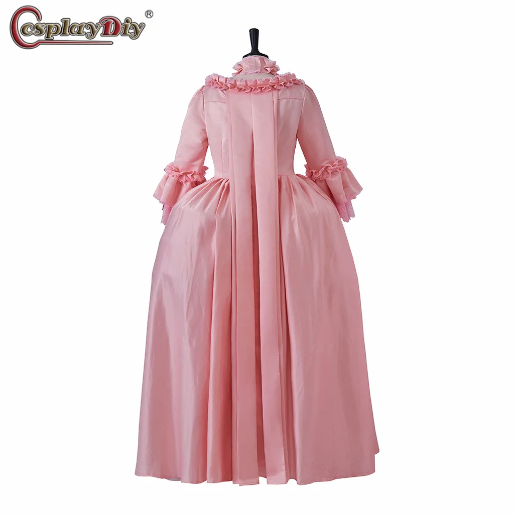 Marie Antoinette Robe une La Francaise 18ème siècle Rococo rose historique Robe de bal sac dos Robe Baroque Robe costume
