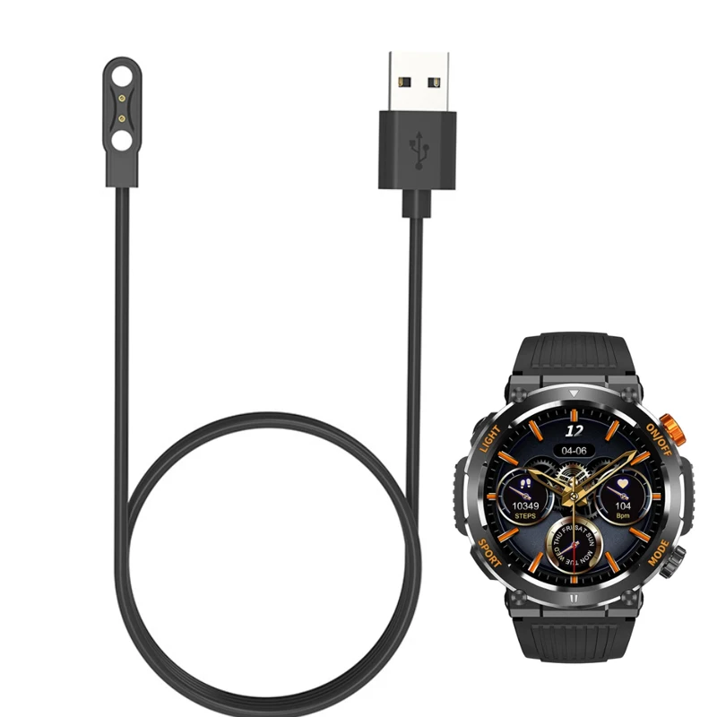 Adattatore per caricabatterie per Dock Smartwatch cavo di ricarica USB cavo di ricarica per Colmi V68 Sport Smart Watch accessori