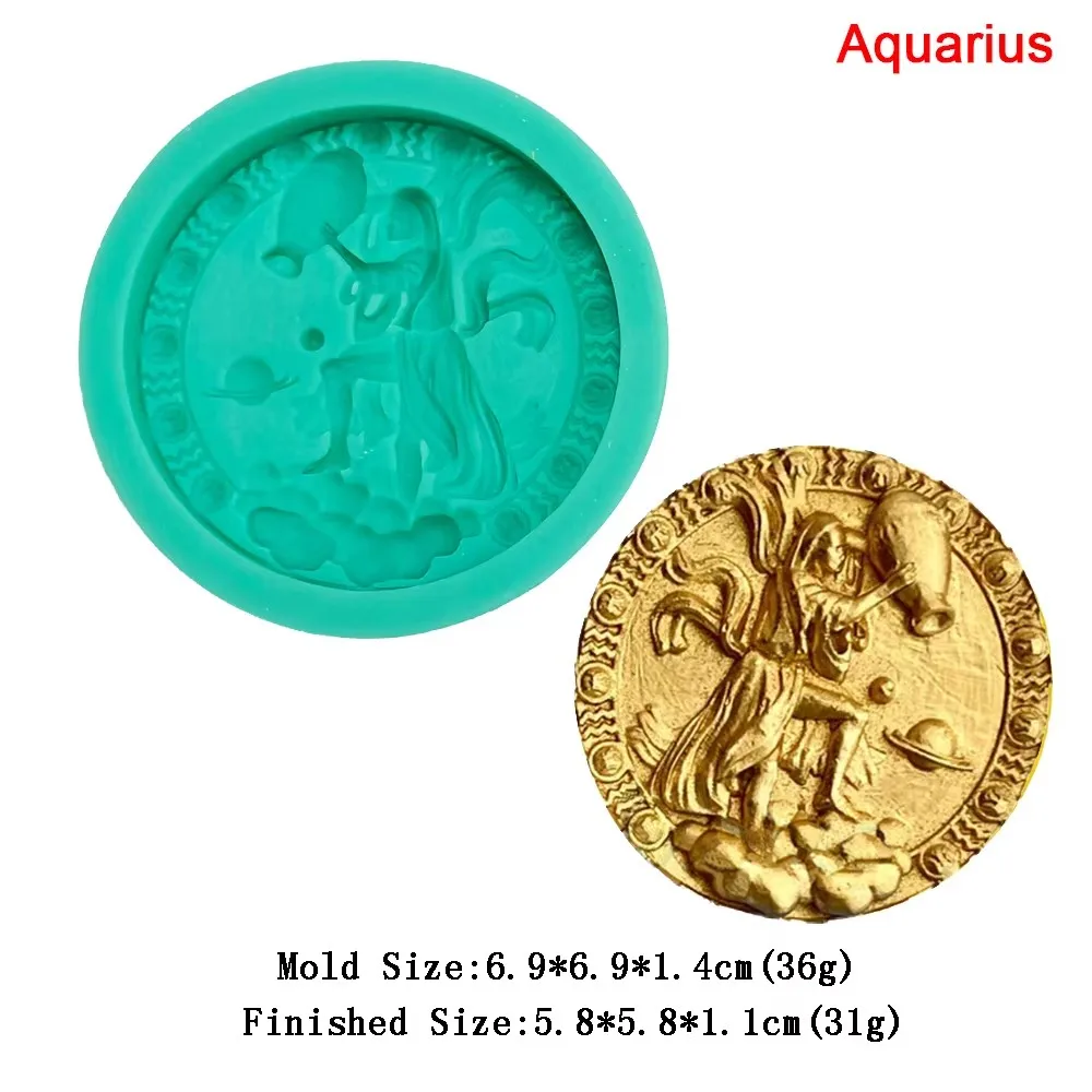 12 Constellations Baking Mold for DIY Crafts
