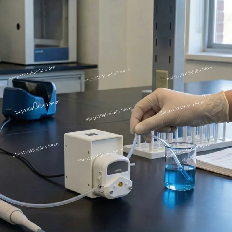 BT100 Peristaltic Pump Small Laboratory Intelligent Distribution  Metering  Injection , Precision Constant Flow