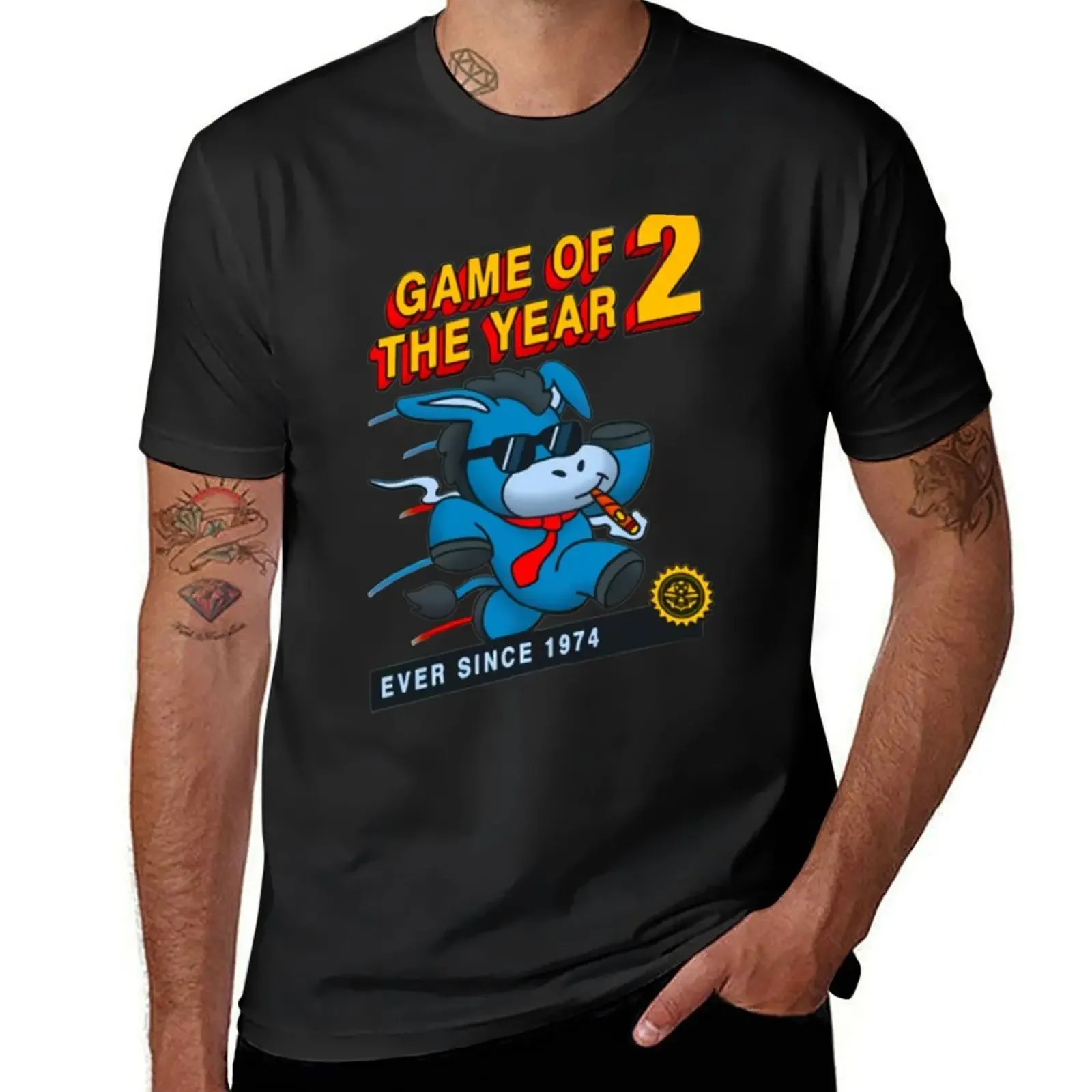 Dunkeys Castle - Game of the year T-Shirt oversizeds anime t shirts sweat shirts, men