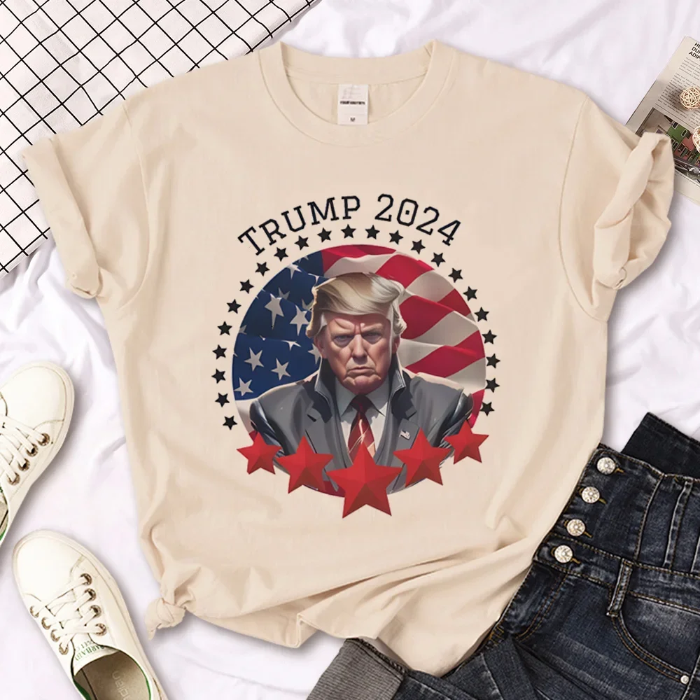 Trump top women harajuku Tee female anime clothing