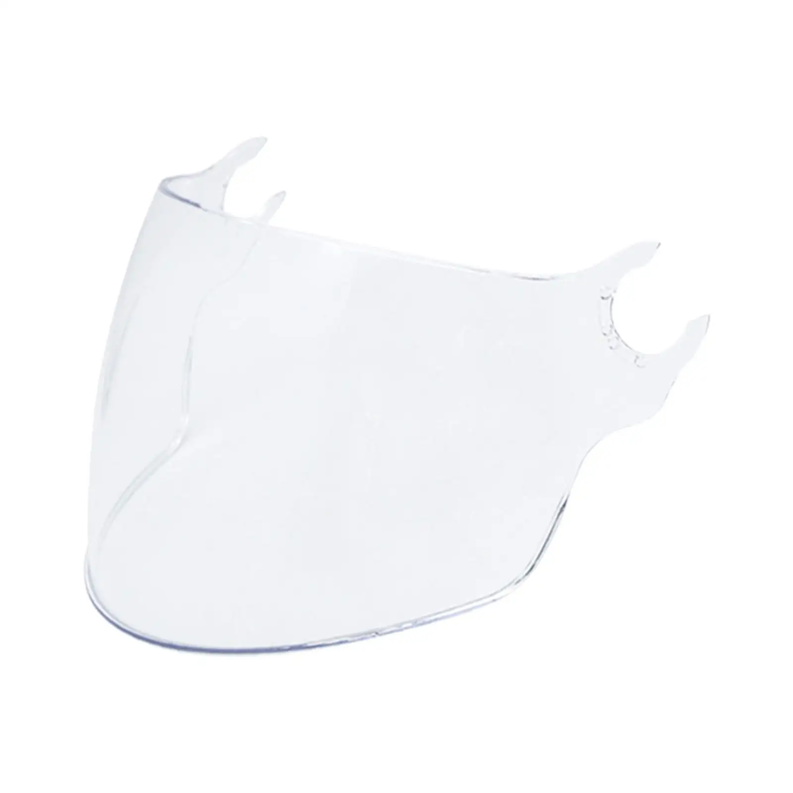 Capacetes lente viseira substituição transparente pc durável acessório de capacete da motocicleta para segurança do capacete rosto cheio
