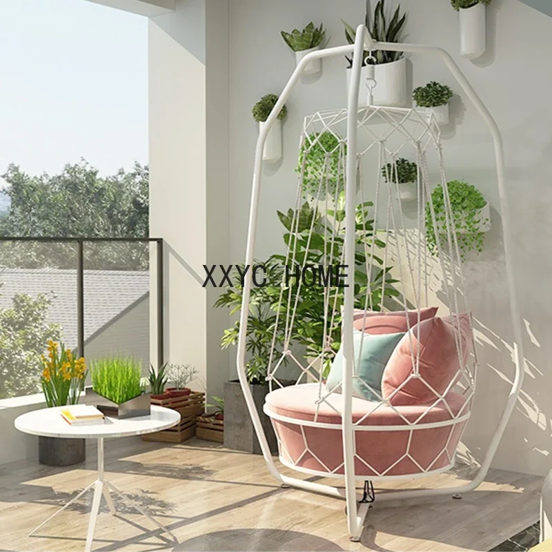 Outdoor Bird's Nest Hanging  Swing Chair,  Basket , Indoor Hanging Basket , Single person Cradle