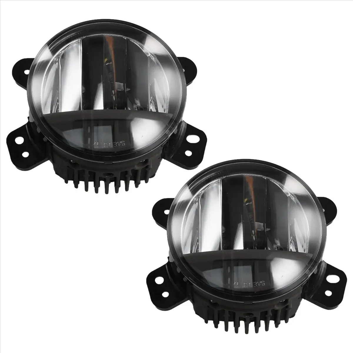 

Новый передний бампер автомобиля, противотуманные фары в сборе для Jeep Wrangler JL 2018-2024, желтый светодиодный дневной ходовой фонарь, DRL, дорожная фара