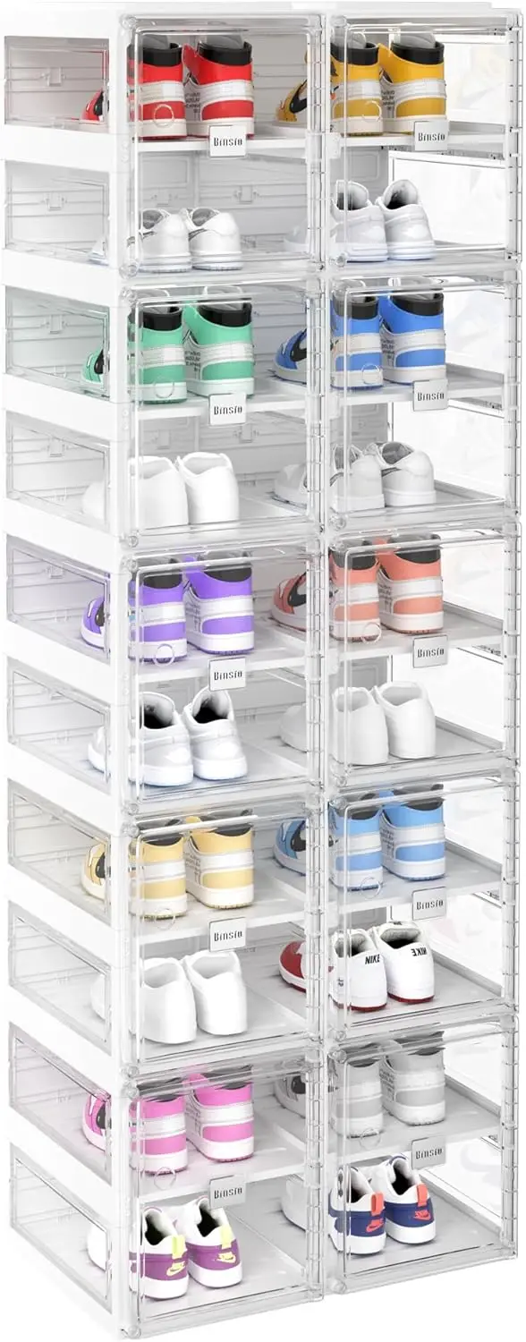 

Ящики для хранения обуви, складной шкаф для обуви для прихожей, легко собирается