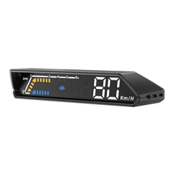 New HUD Head Up Display OBD Multifunctional Vehicle Instrument Transmission Oil Temperature Monitoring Dual Display Screen S100