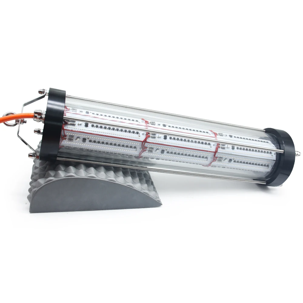 عالية الكفاءة مصباح الصيد IP68 مقاوم للماء ليلة الأسماك الضوء الأخضر 3000 واط تحت الماء الصيد تعويم مصباح ليد