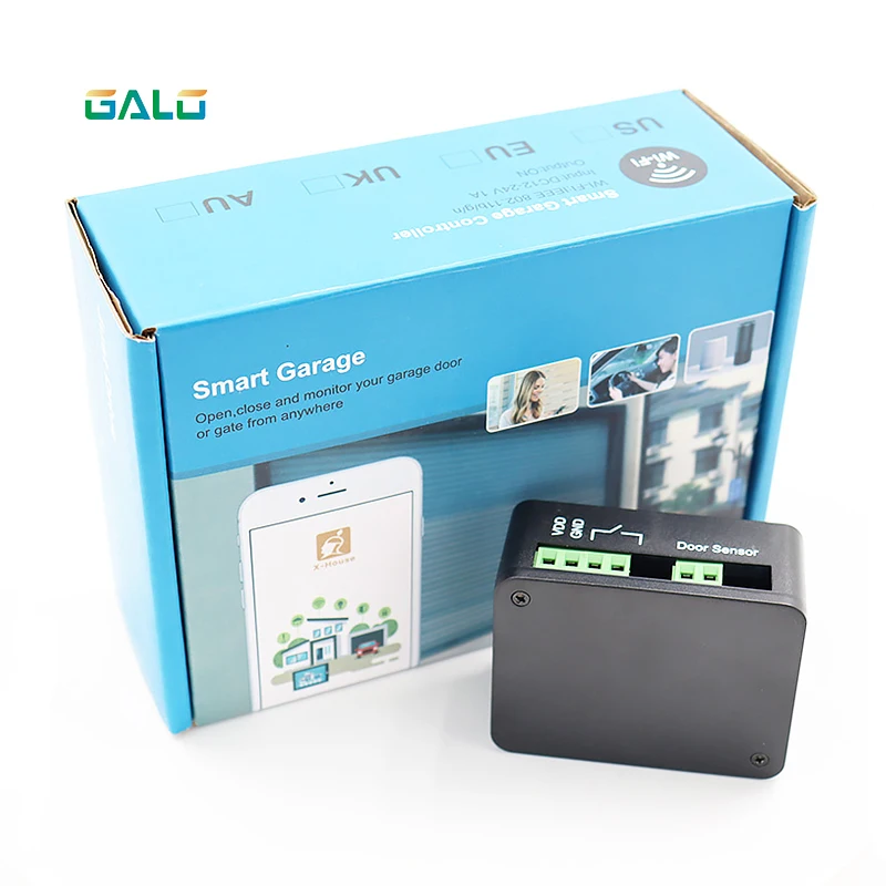 Ouvre-porte Wifi dc 12V 24V, contrôleur relais commutateur wifi, télécommande ouvre-porte de Garage, récepteur WIFI intelligent