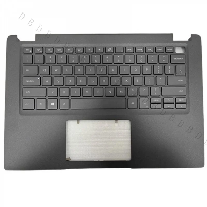 AA+New Laptop US Backlit Keyboard Palmrest Upper Case Assembly 00MC2P 0MC2P For DELL Latitude 3410 E3410 Replacement Upper Housi