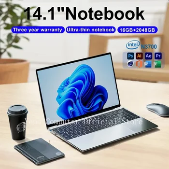 3 שנים אחריות מחשב נייד חדש n3700 אולטרה-דק 14.1 