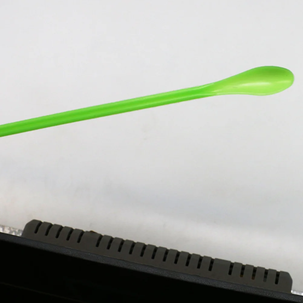 

100 pcs Plastic Mixing Scoop For Laboratory Home Restaurant Use Sampling Spatula Granule Powder Measuring Tool