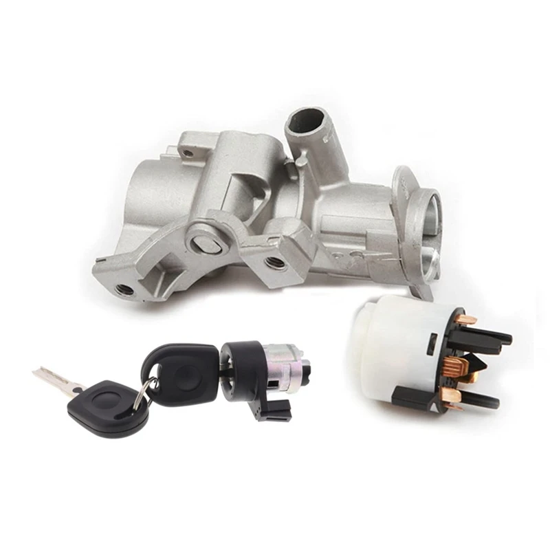 

Ignition Lock Housing Starter Switch Ignition Lock Cylinder With Keys 4B0905851B 3B0905855G For A3 A4 VW Beetle-A73X