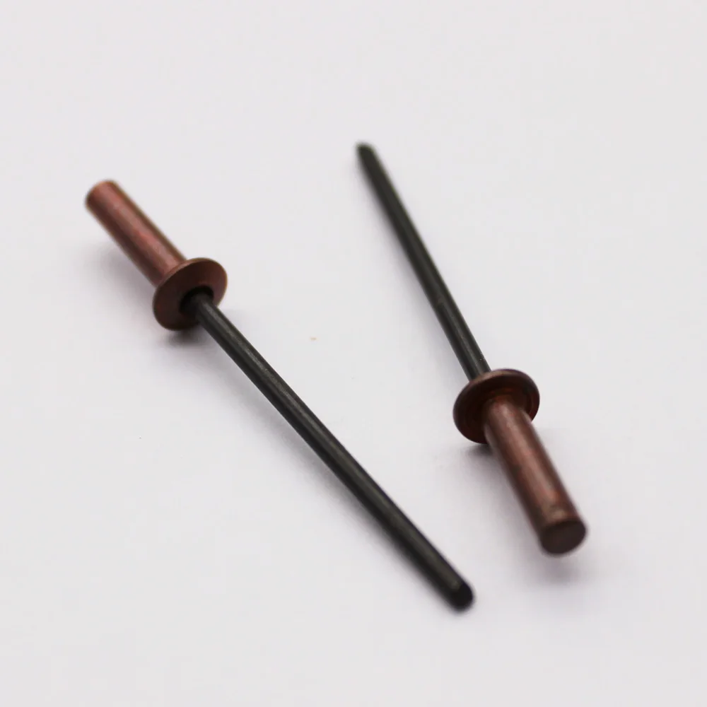 

4mm Sealed Closed End Dome Head Copper Steel Blind Pop Rivet