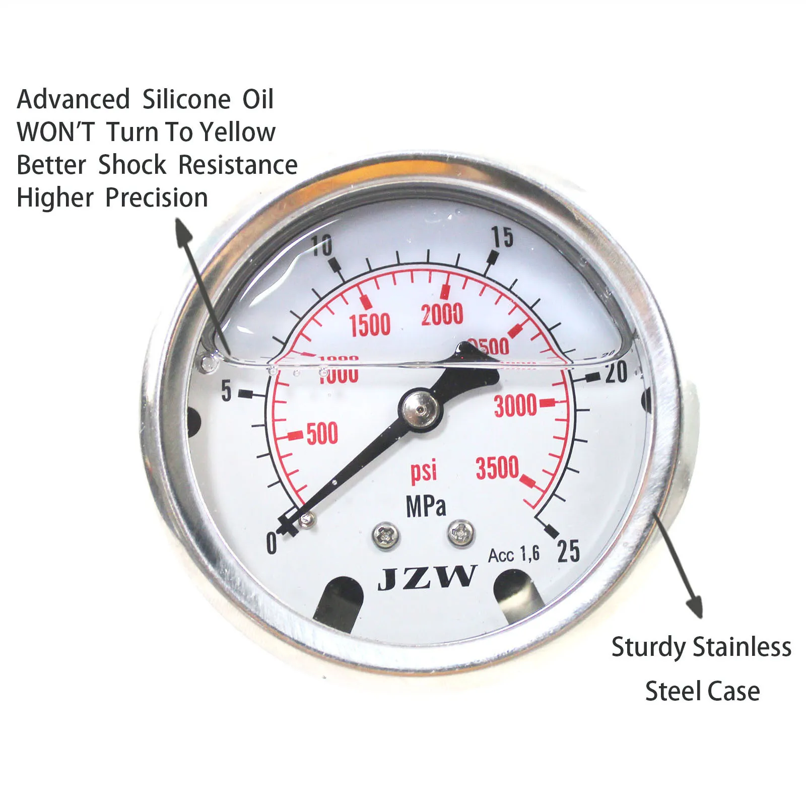 Hydraulic Gauge Test Kit 7 IN 1 Hydraulic Accumulator Cylinder Nitrogen Gas Charging Kit And Pressure Test Kits Diagnostic Tool