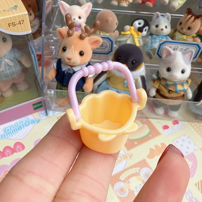 Sylvanian Families 소녀 장난감 소녀 Ternurines 소년을위한 어린이 장난감 애니메이션 인형 집 가구 재고 피규어의 미니 귀여운 장식품