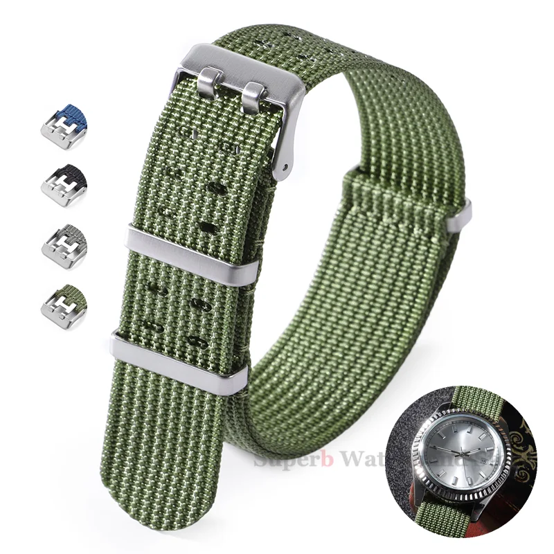 高品質ナイロン時計バンドオメガ 20 ミリメートル 22 ミリメートルストラップセイコーミリタリーカジュアル時計バンドアーミースポーツブレスレット交換