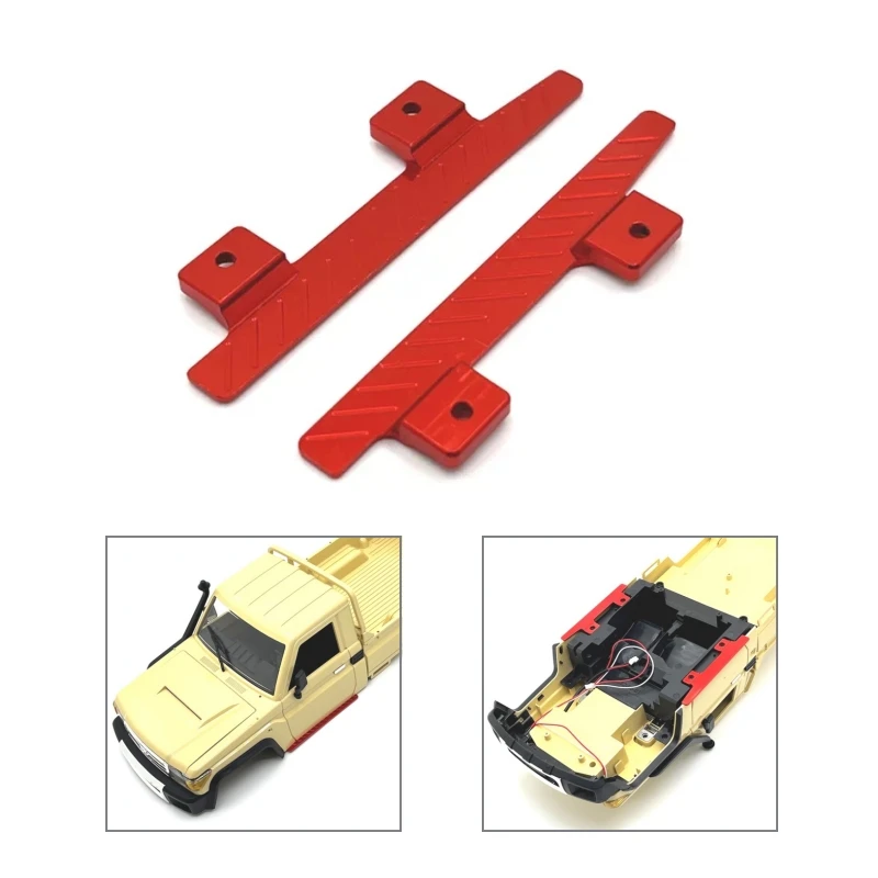 

Metal Upgrade Modified Left And Right Foot Pedals For MN Model 1/12 MN82 LC79 MN78 RC Car Parts