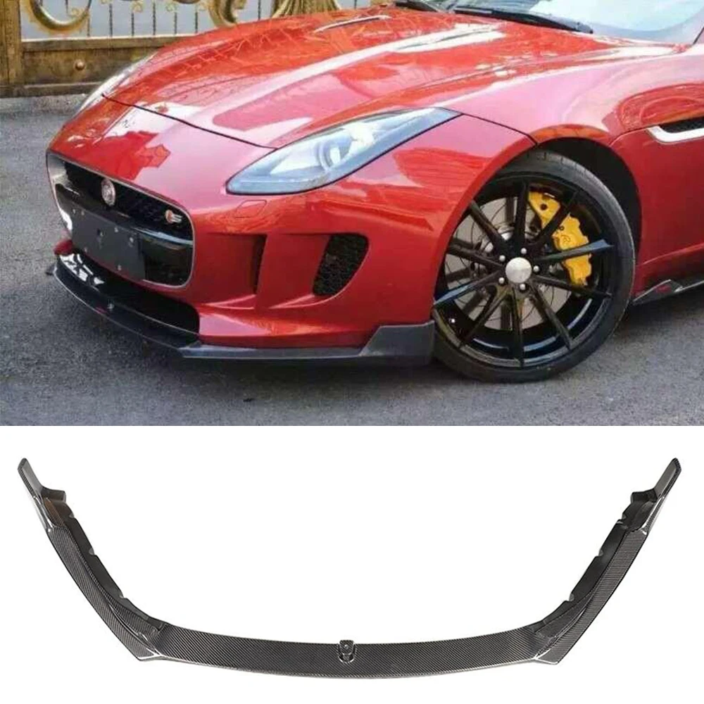 Carbon Fiber Car Body Kits for Jaguar F-TYPE Coupe Convertible 2014-2017 Front Bumper Lip Rear Diffuser Side Skirts Bodykits