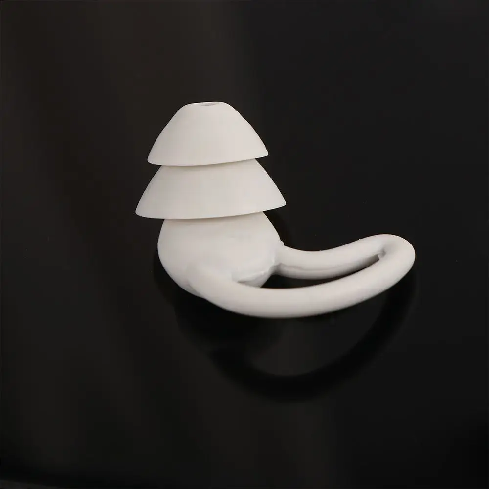 Tapered Shape Quiet Sound Insulation Noise reduction Earplugs Ear Protector Soft Silicone Ear Plugs Protective Earplugs