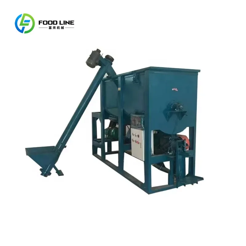 Customized Factory Wholesale Farm Equipment Horizontal Feed Crusher and Mixer Machine for Sale
