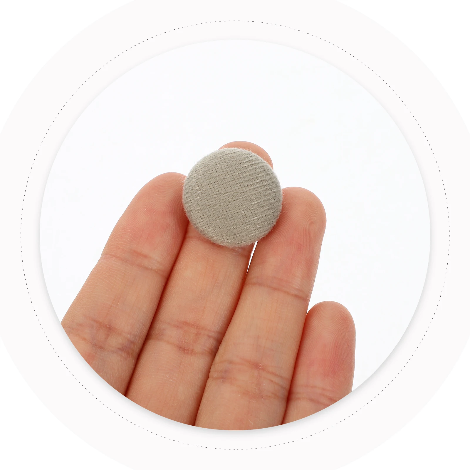 

20pcs Headliner Repair Kit Car Ceiling Fabric Buttons Rivets Tool Gray Velvet Included Fix Sagging Roof Durability Long Lasting