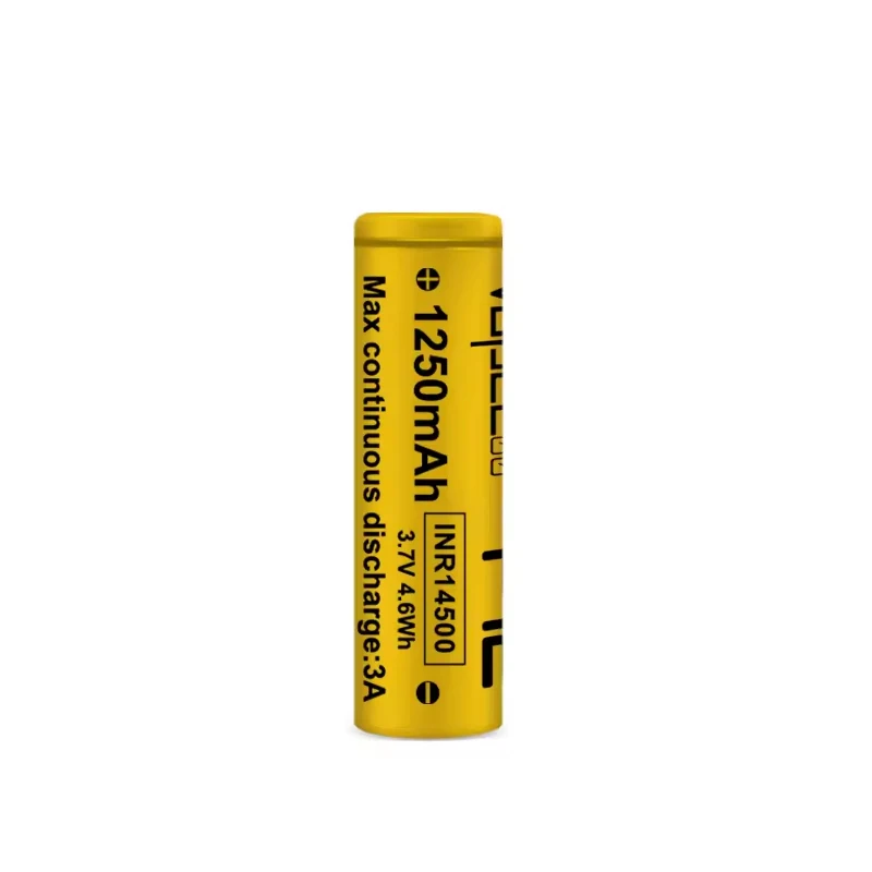 1-10PCS Original High Quality Vapcell 14500 F12 1250mah Rechargeable Lithium batteries INR14500 3A 3.7V 4.6Wh Battery for Toys