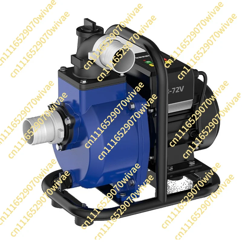 Self-priming pump Household mobile DC pump Irrigation electric vehicle water pump All-copper motor