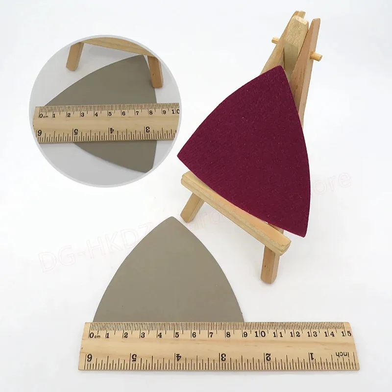 996A 90*90*90mm P800/1000/1500/2000/5000 Triangle Wet & Dry Abrasive Polishing Sanding Paper for Metal/Automotive/Polishing