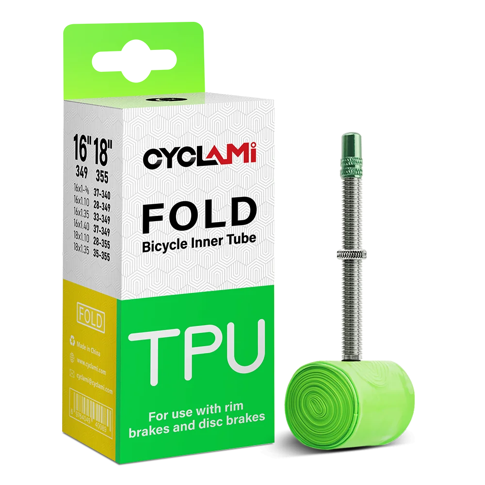 CYCLAMI TPU Ultralight Bicycle Inner Tube  Tire Interior Tyre Accessories French Valve Folding Bike 349 355 406 451 16\