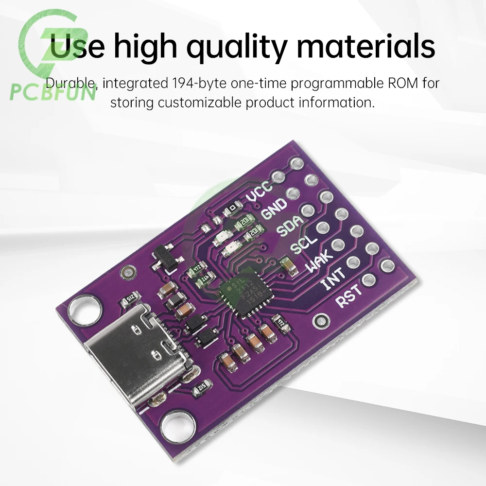 CP2112 Module Usb To Smbus/I2C Usb To I2C Communication Module Ccs811 Debugging Board Type-C