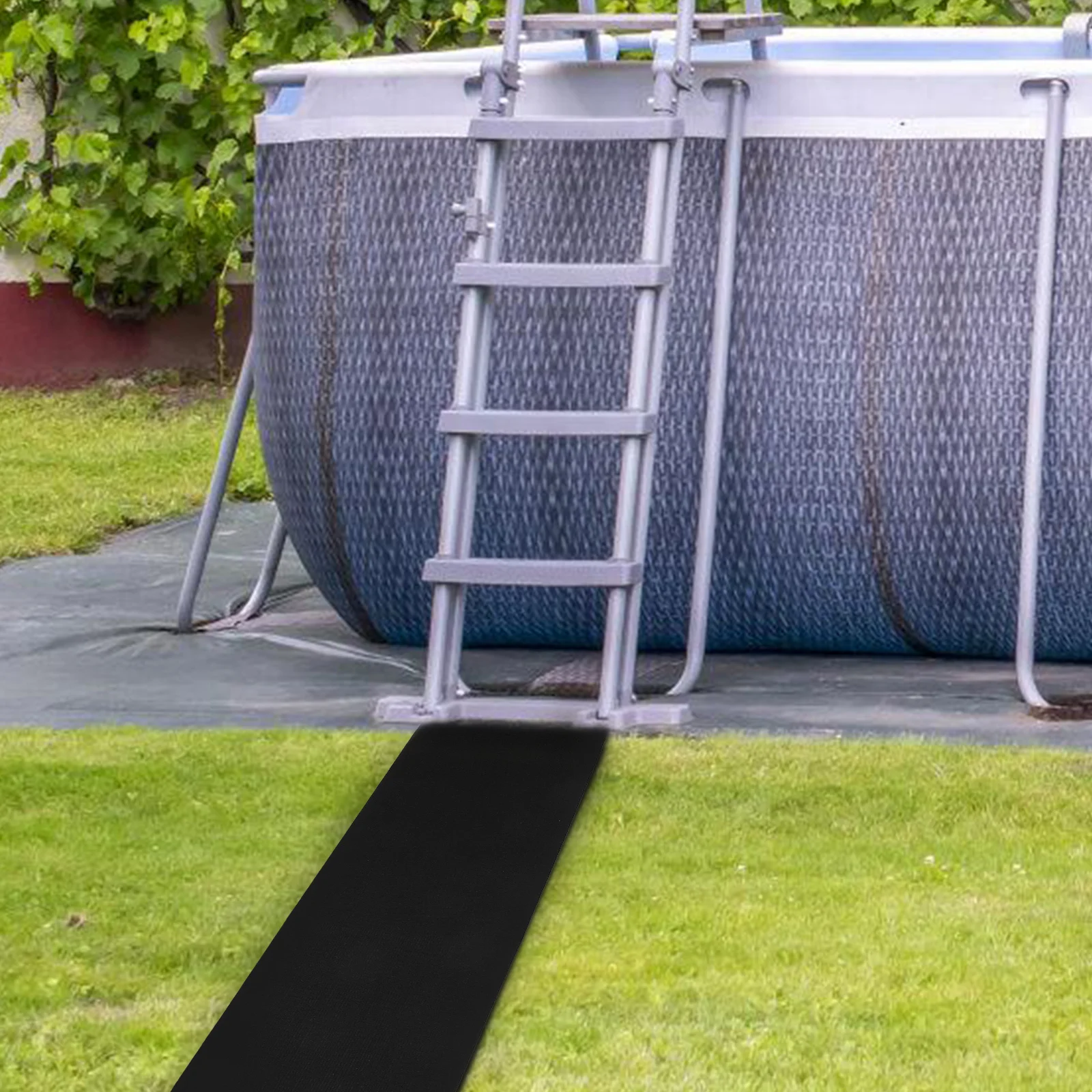 

Pool Access Mat Ground Swim Pathways Nonslip Polypropylene Pad Above Pools Self adhesive Walkway Reusable Spa Floor Compatible