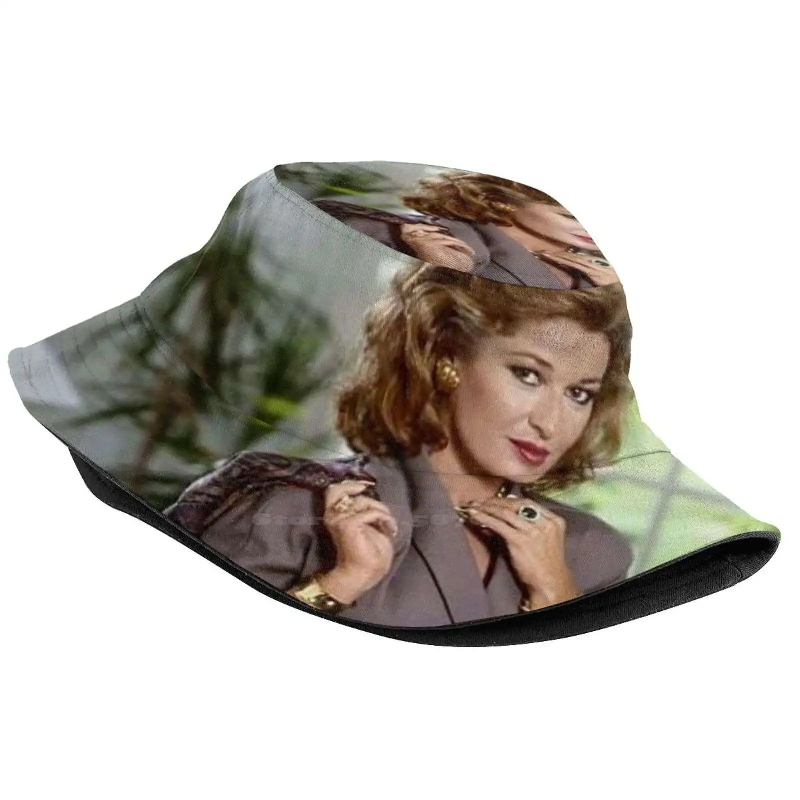 The Colby's Unisex Fashion Women Men Breathable Bucket Hats Charlton Heston Barbara Stanwyck John James Katharine Ross