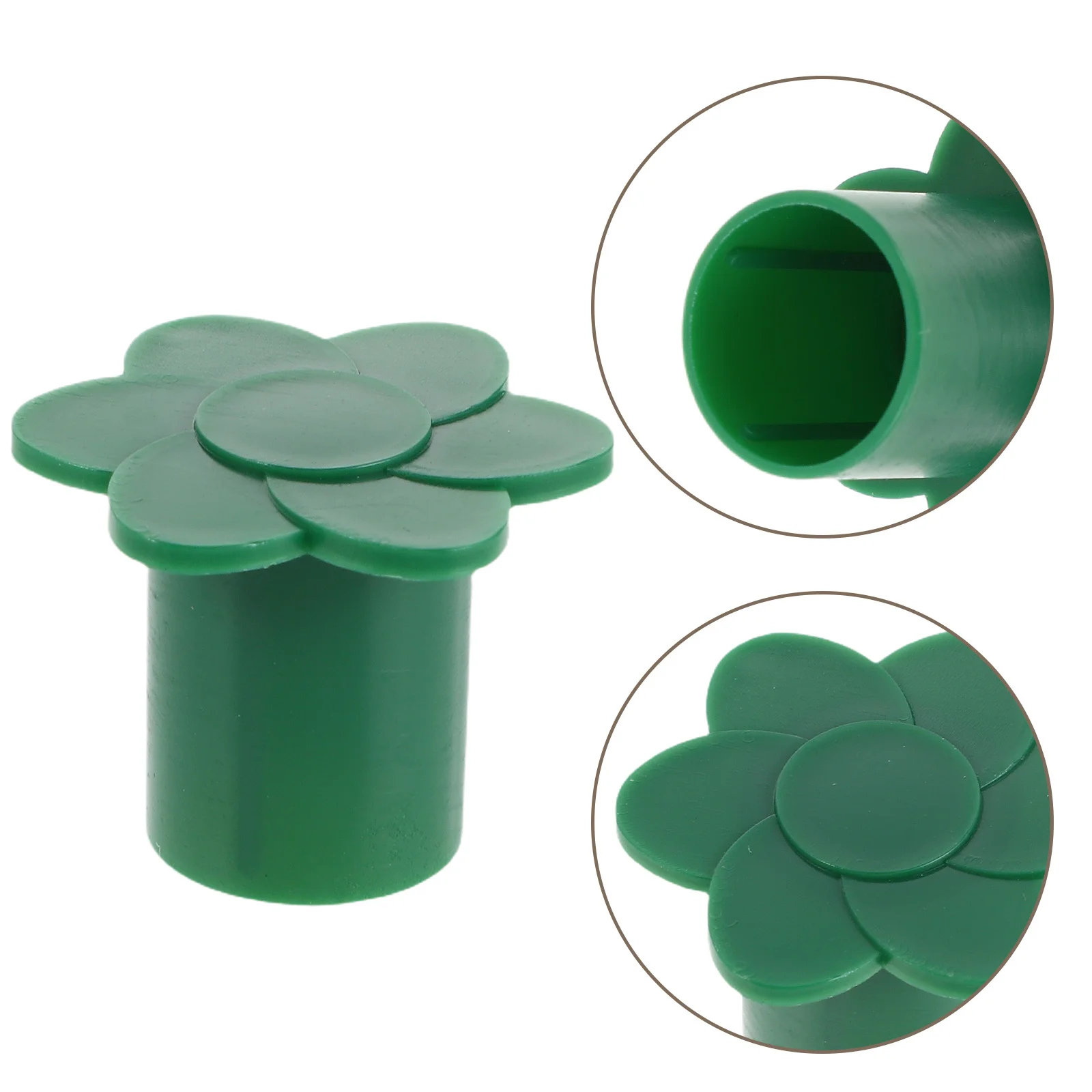

12Pcs Bamboo Pole Protective Caps Plastic Cane Sleeve Covers for Garden Fence Plant Support Stick Safety Cane Toppers Outdoor