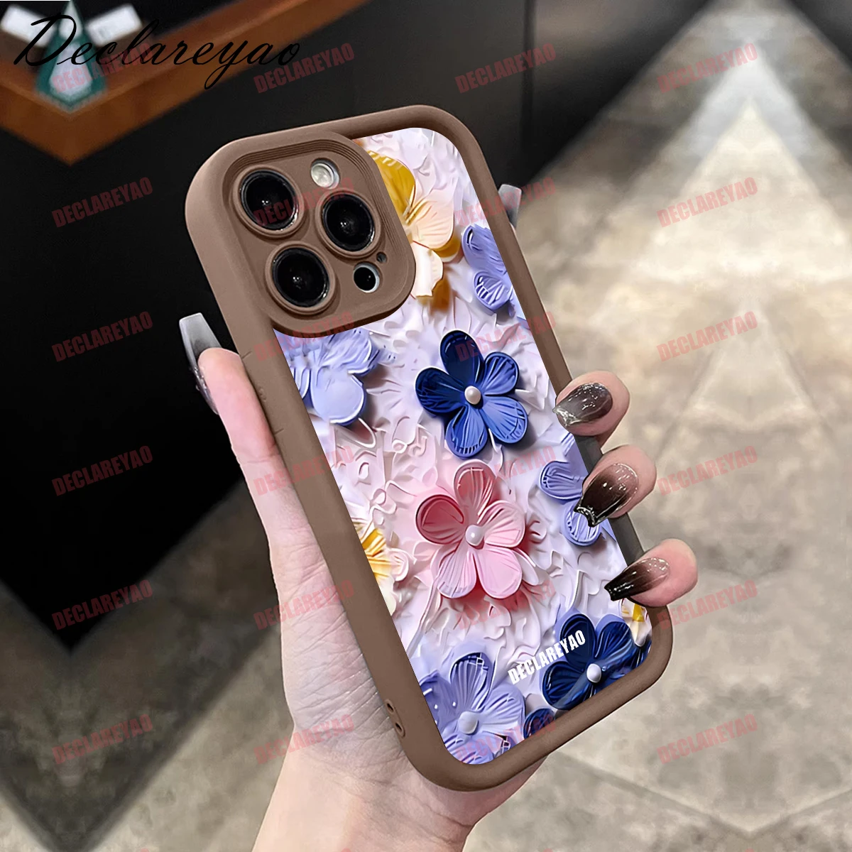 DECLAREYAO ماتي ضوء سليم بولي TPU لينة كوكه ل Poco F3 C65 الترا C50 X6 C55 M2 C61 M4 X2 C40 M5S X4 M3 NFC غطاء مقاوم للصدمات