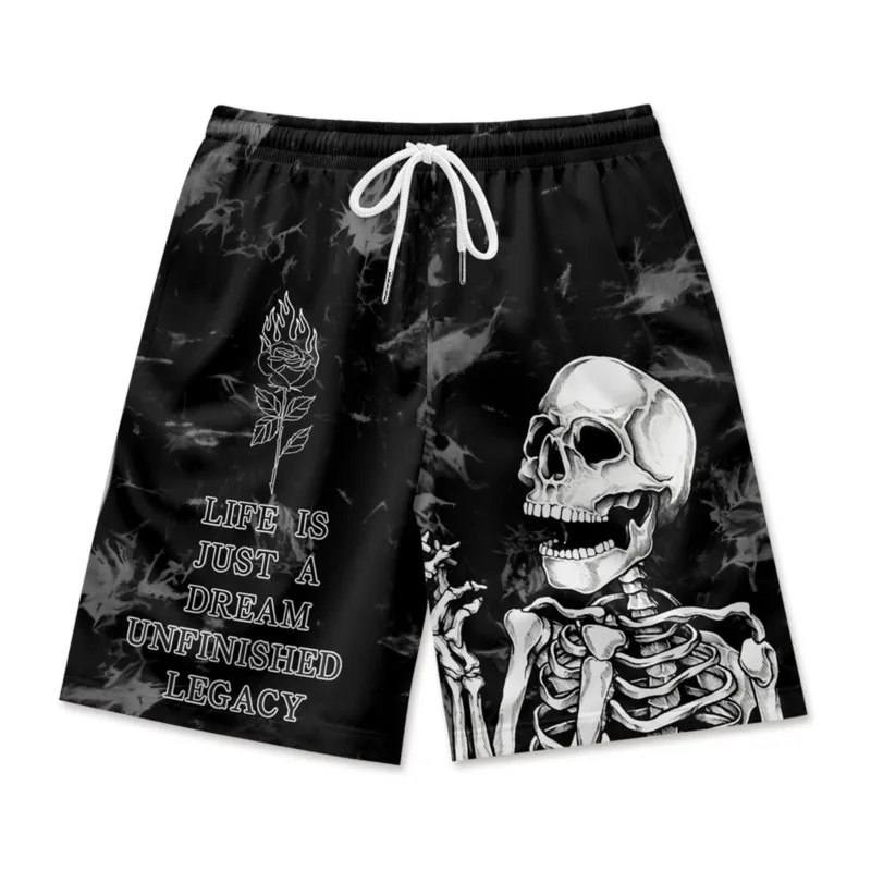 

Шорты мужские из полиэстера, быстросохнущие, с принтом