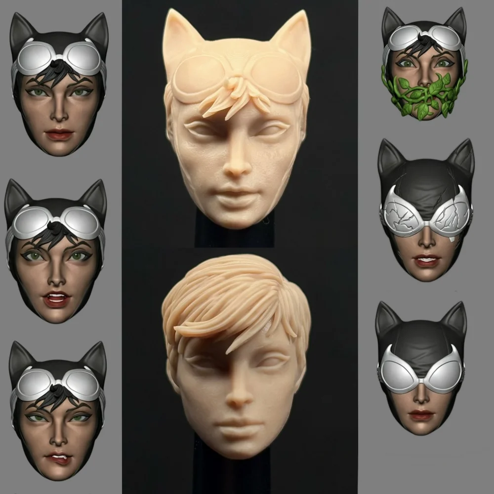 【30days Made】1/12 Scale Female Soldier Comic Antihero Beauty Character White Head Sculpt Fit 6''Action Figure Toys For Fans DIY