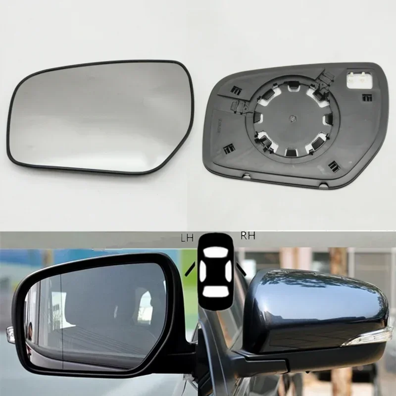 

For Renault Koleos 2012 2013 2014 2015 2016 Car Side Rear View Mirror Glass Rearview Lens Heated