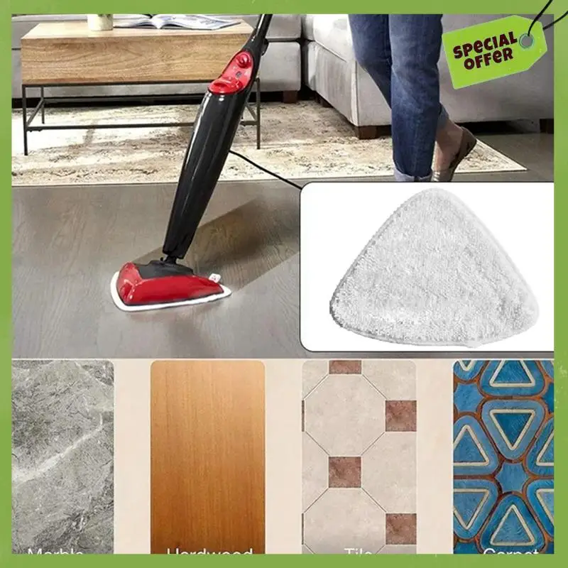 ABGP-For VILEDA أغطية بديلة لمنظف البخار، قماش بديل من الألياف الدقيقة، ممسحة