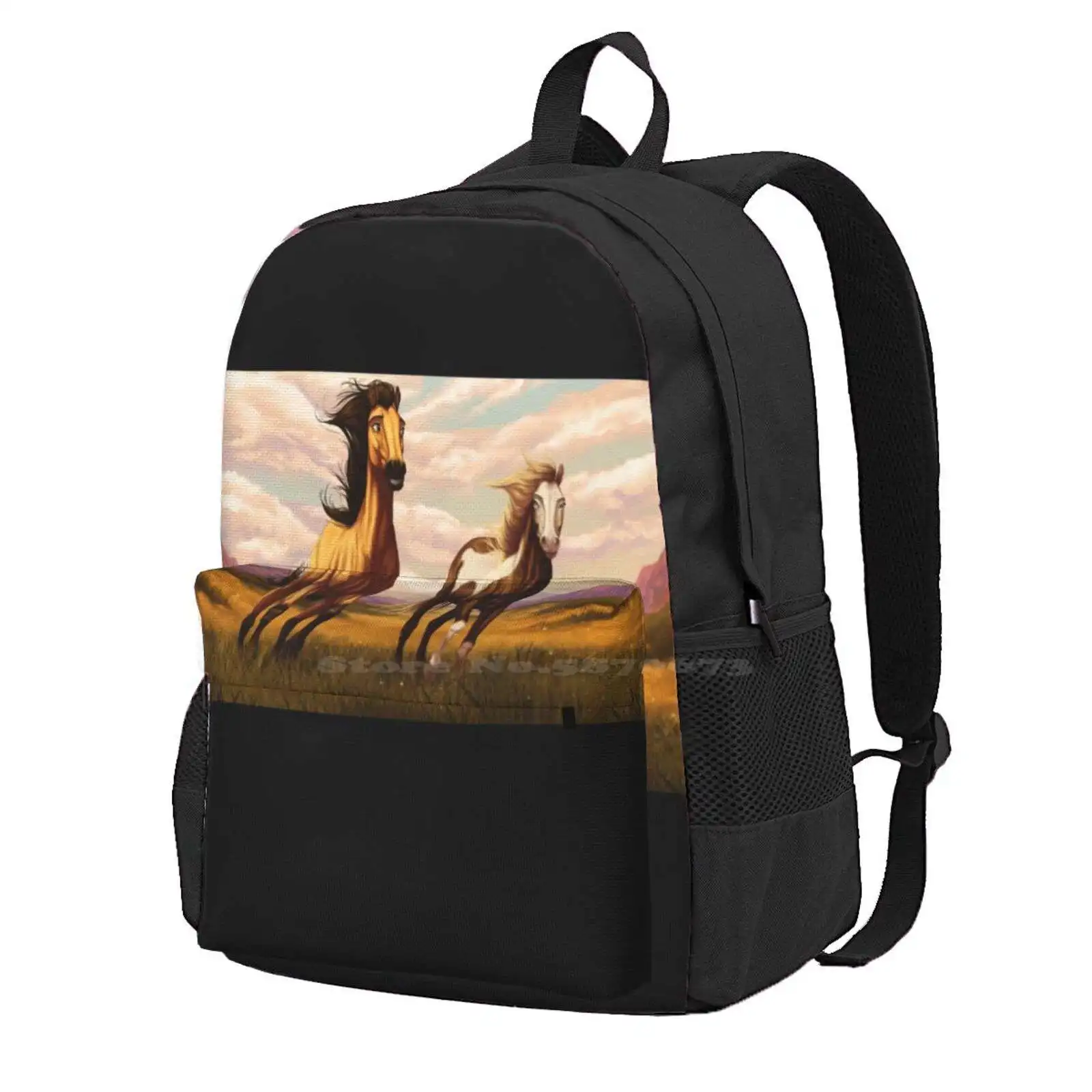 Spirit: Stallion Of The Cimarron Hot Sale Schoolbag Backpack Fashion Bags