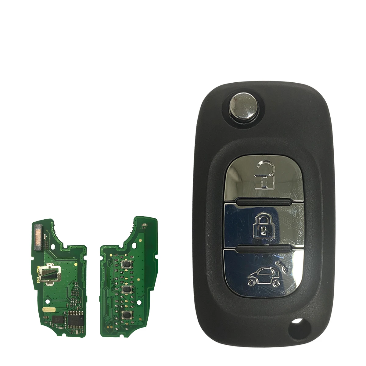 Okey 4A PCF7961 433MHz For Mercedes Benz Smart Fortwo 453 Forfour 2015-2017 CWTWB1G767 TWB1G767 Remote Control Car Key