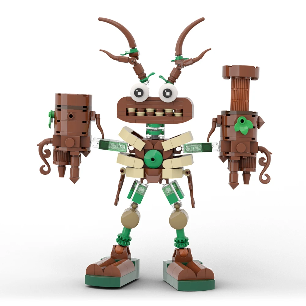 

301PCS Cute Monster Chorus Creative Building Blocks Model Toy Unique Gift Holiday Gift