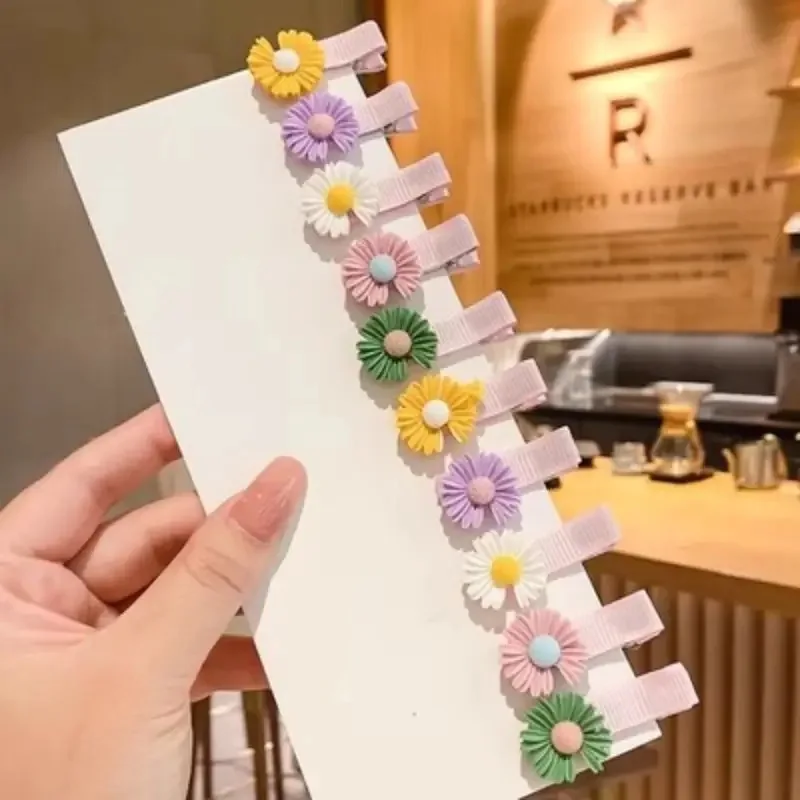30PCS or 10PCS Hair Clips Girls Cute Cartoon color Hair Accessories Candy Color Style Hair Clips Toddler Hair Wear Headdress
