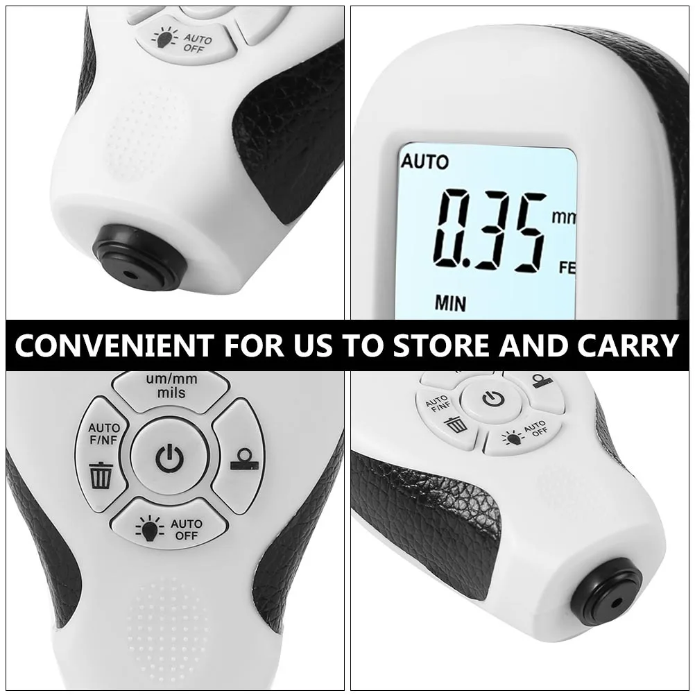 

Gauge High Definition Display Compact Portable Automotive Paint Coating Tester Mini Thickness Gauge