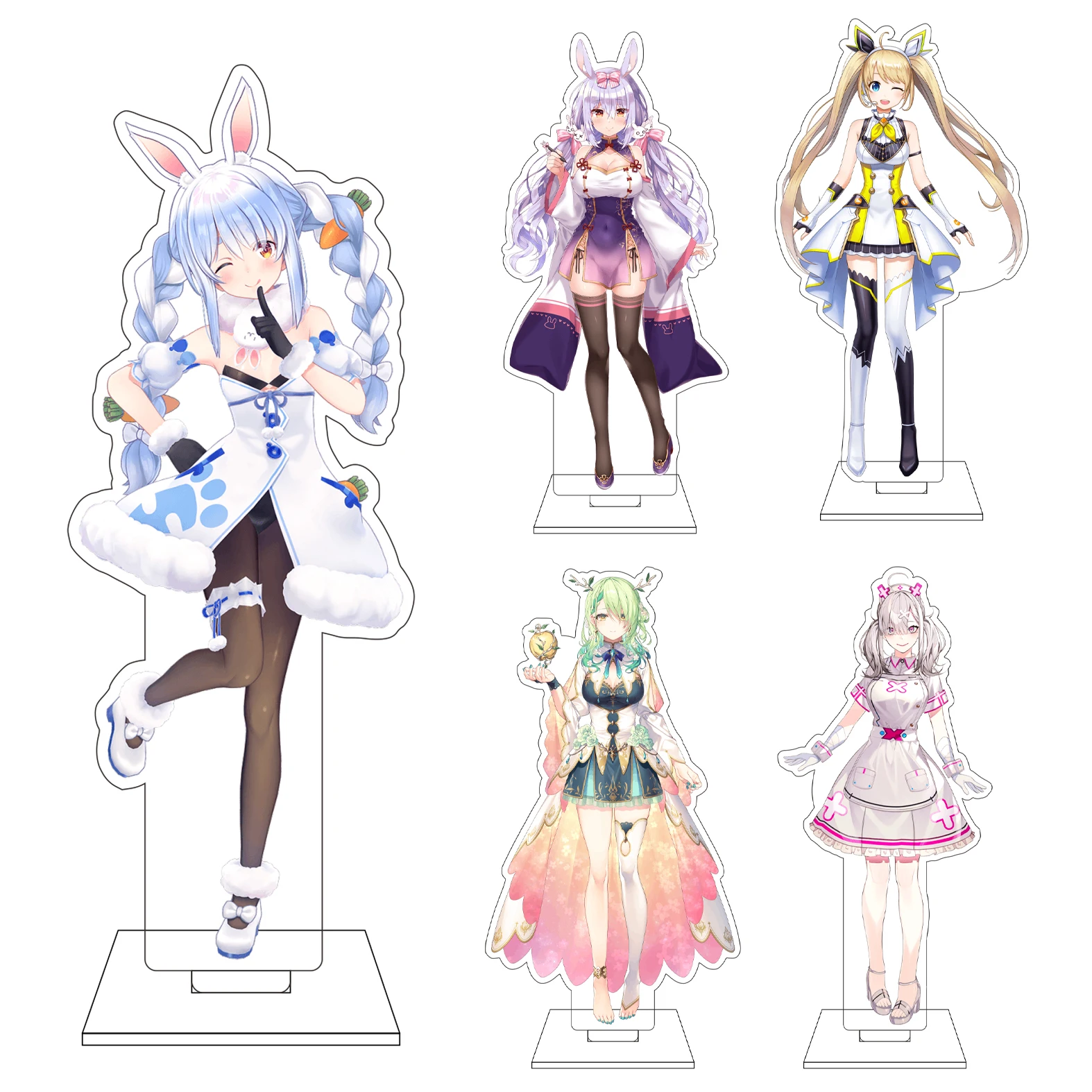 

16CM Anime VTuber Cosplay Acrylic Figure Stand Plate Bella Kizuna AI Ornaments Gifts