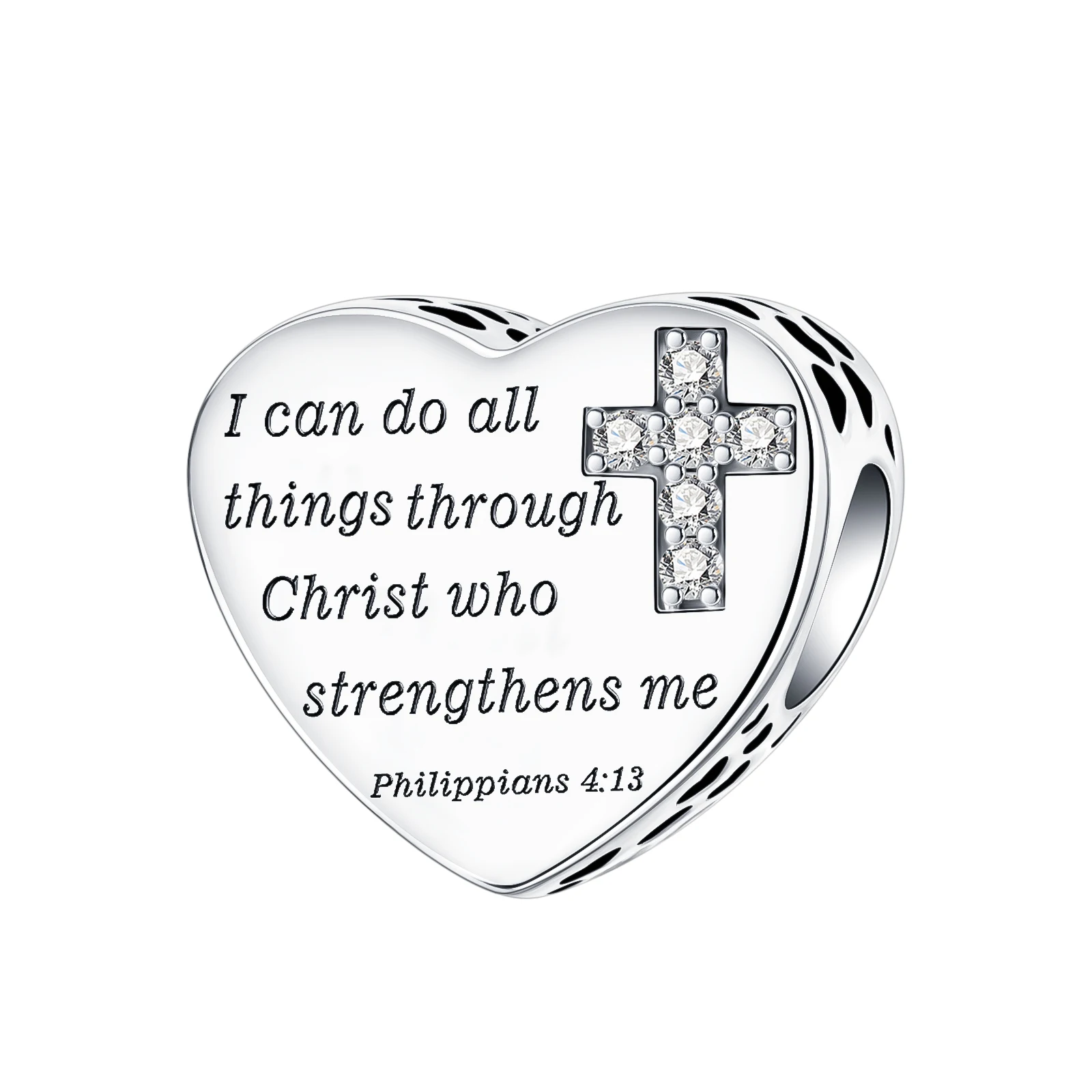 925 فضة حلية حبة قلادة للنساء ، DIY بها بنفسك مجوهرات ، الصليب قلادة ، صالح الأصلي باندورا سوار ، الحب ، بوتيك