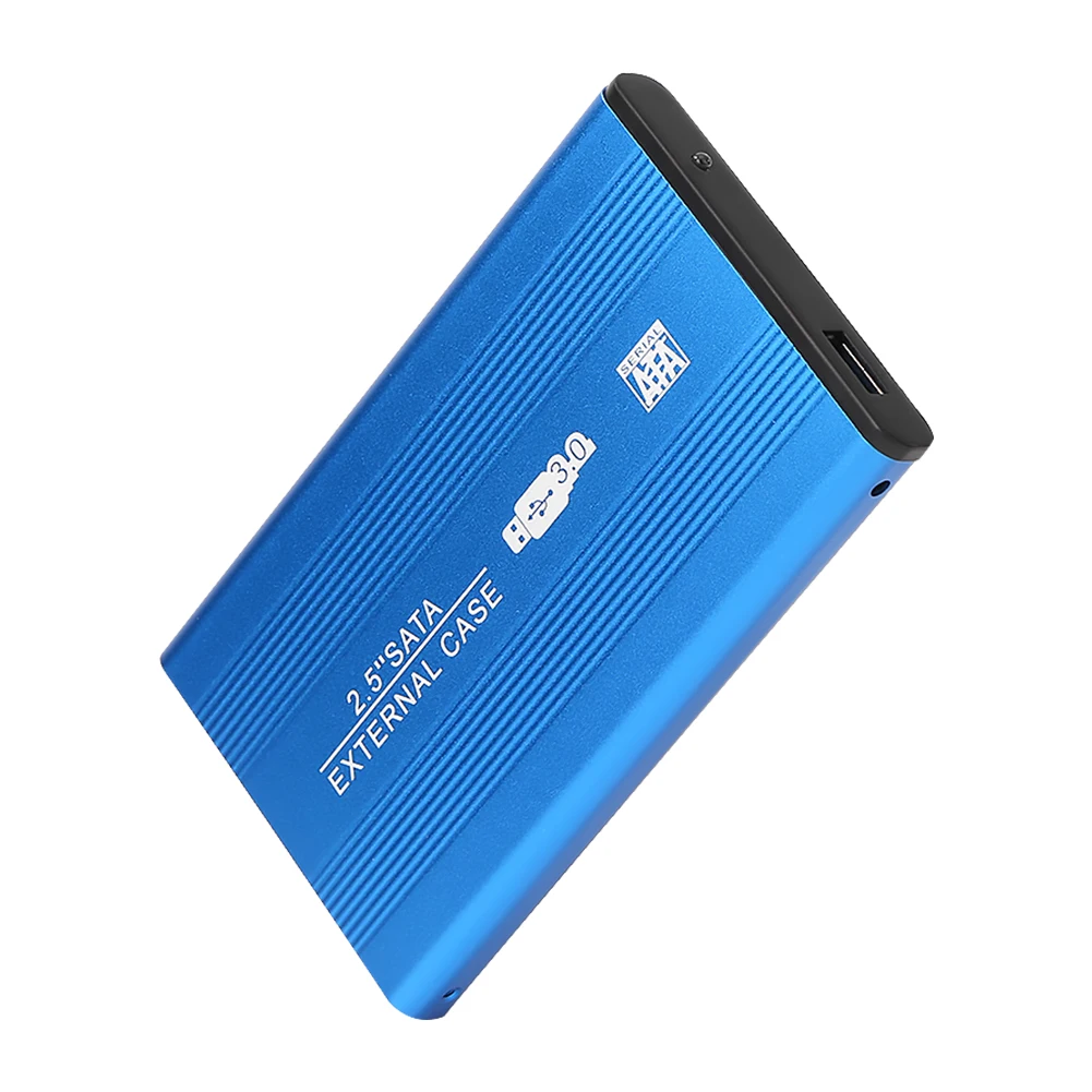 USB SATA3.0 Жесткий диск Мобильный корпус Алюминиевый 2,5-дюймовый HDD SSD-бокс HDD Корпус с USB-кабелем Чехол Новый