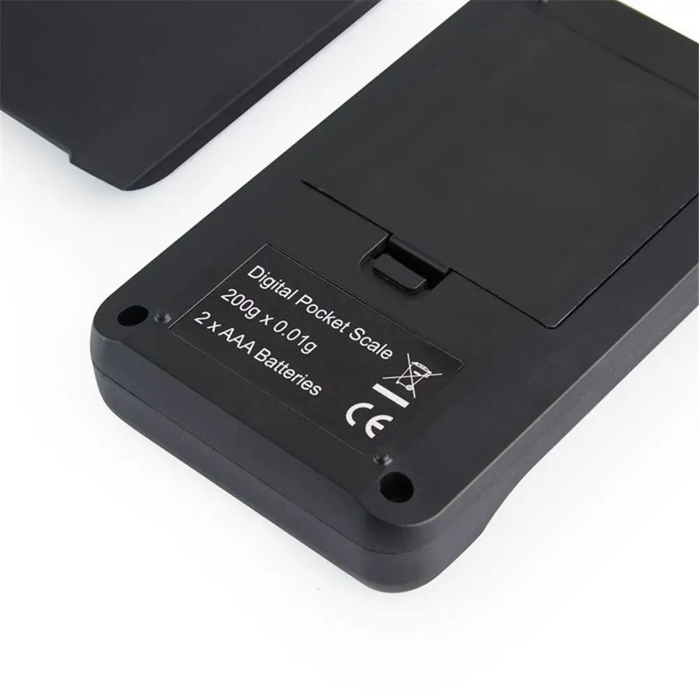1PC Useful Platform High Precision 500g/0.01g 200g/0.01g For Jewelry 100g/0.01g 500g/0.1g Electronic Scale Digital Pocket Scale - view 3