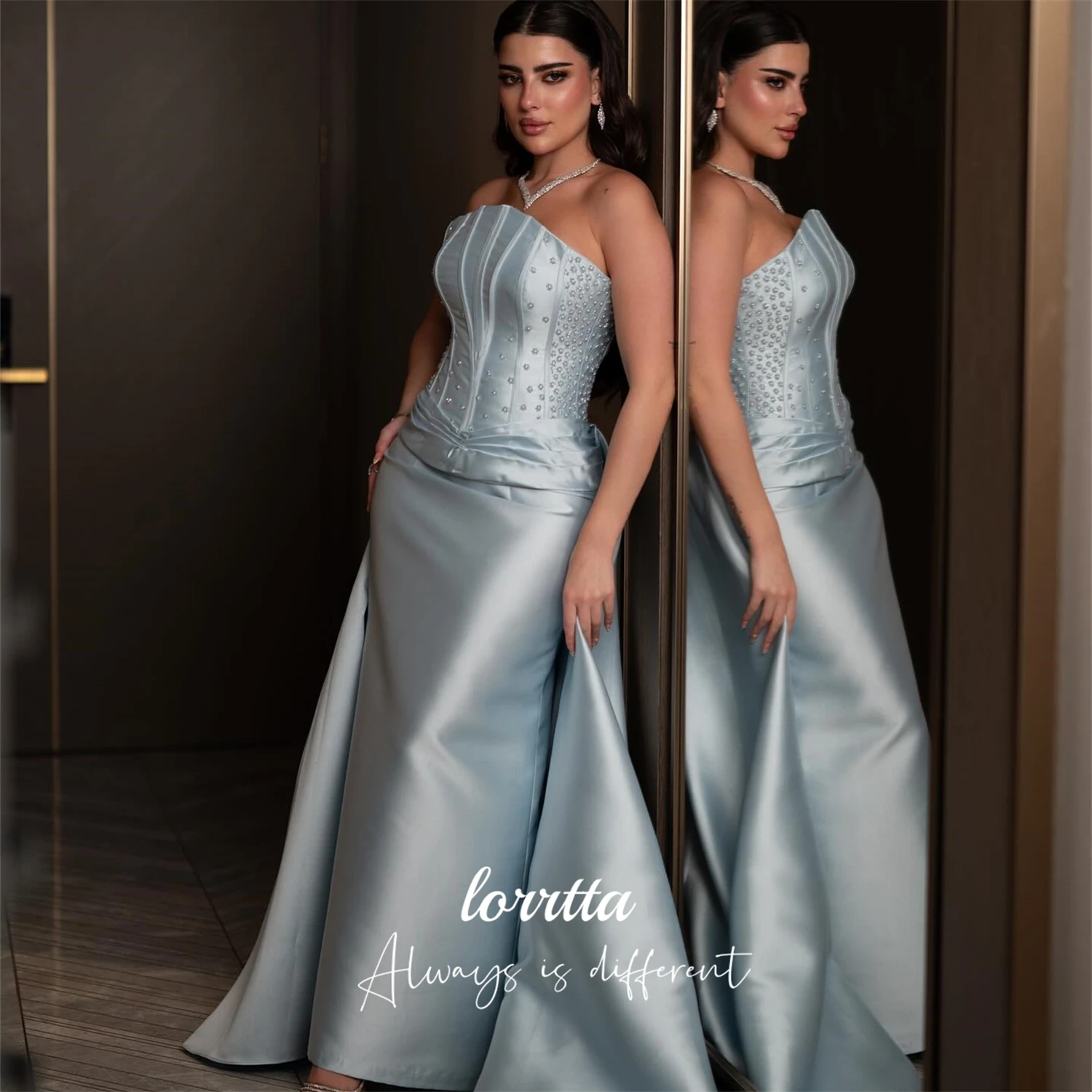 Loretta Maßgeschneidertes Ballkleid, Geburtstagskleid, Damen, sexy Hochzeitsgastkleider, edle Meerjungfrau-Sommerkleider, elegantes Partykleid