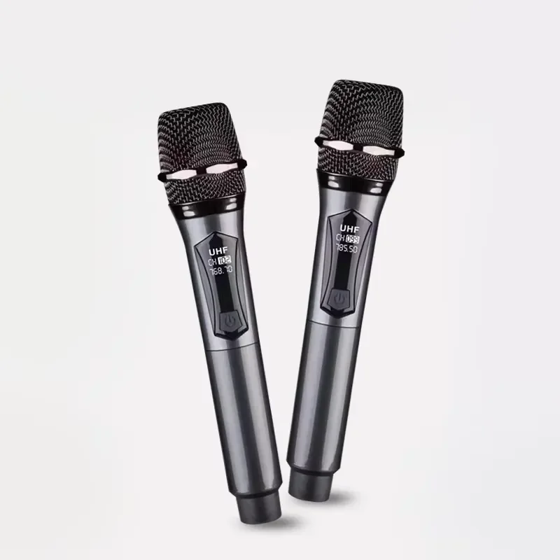 BOLRZO High Quality TD-M12 UHF Wireless Handheld Microphone Rechargeable Battery Conference Audio Equipment Single Channel